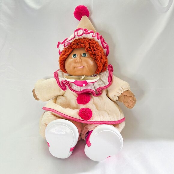 Coleco 1985 Circus Clown Cabbage Patch Doll - Picture 2 of 13